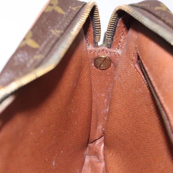 LOUIS VUITTON Monogram Marly Dragonne GM Clutch Bag LV Auth - Picture 11 of 16
